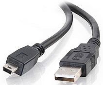 USB 2.0 A/Mini-B Cable 