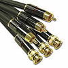 3 RCA to 3 BNC  Component Video Cables